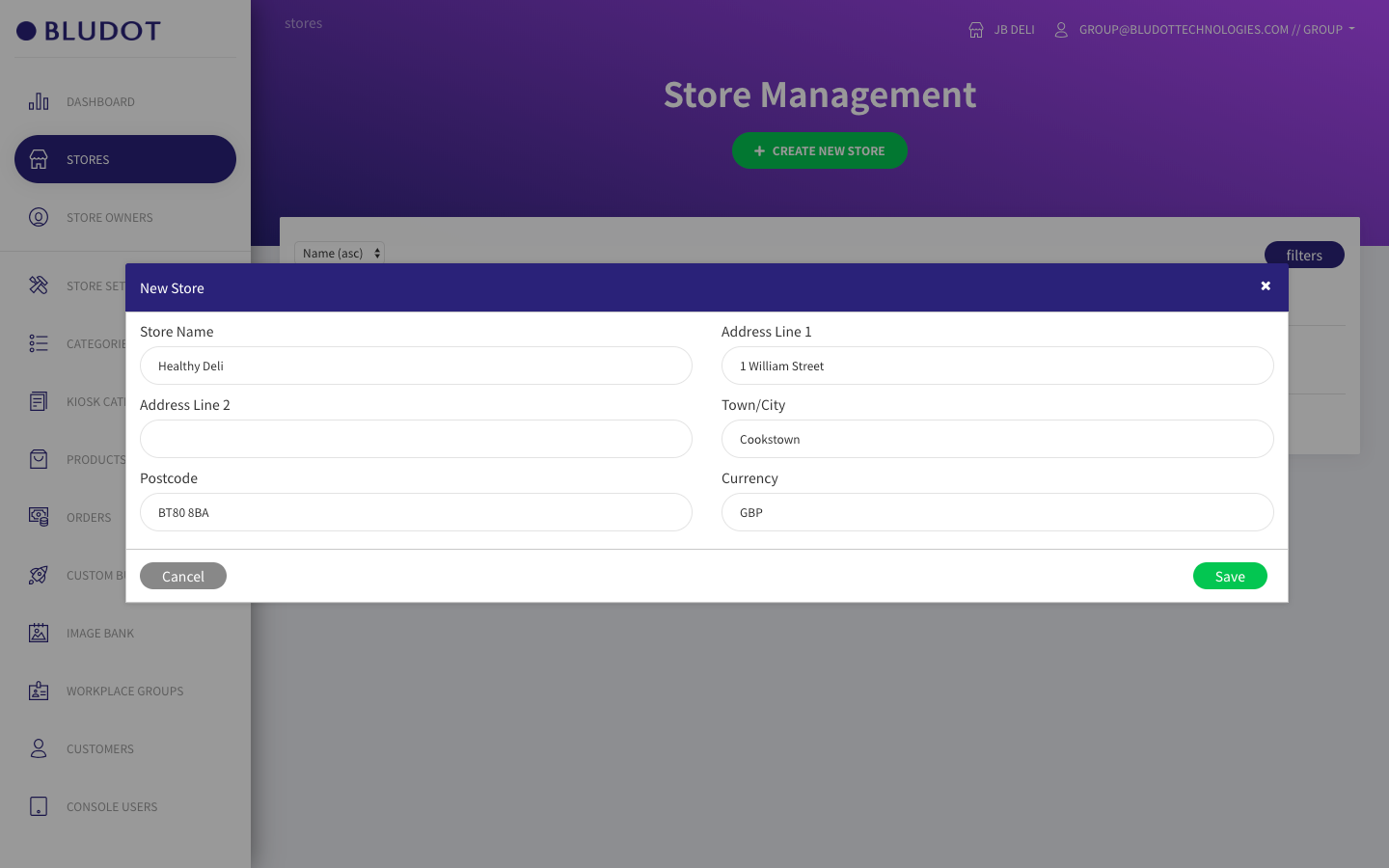 create store